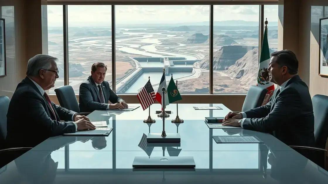 Trump escalates tariff threats in ongoing Mexico water dispute