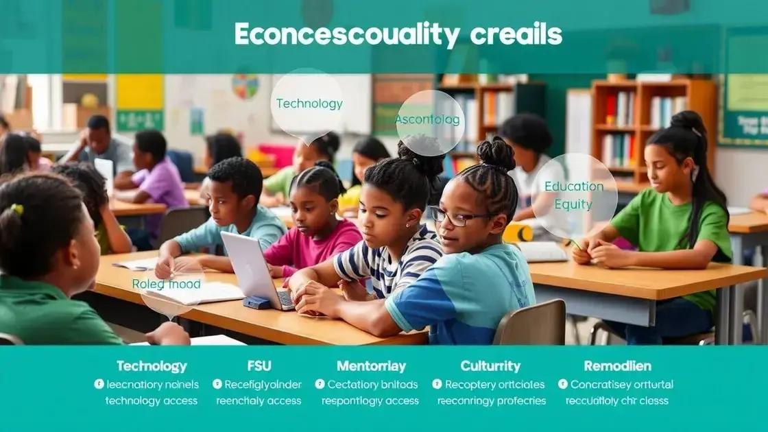 Successful examples of education equity initiatives