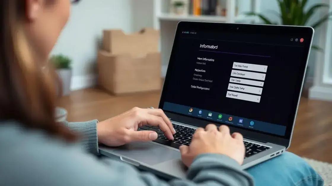 Steps to update personal information online
