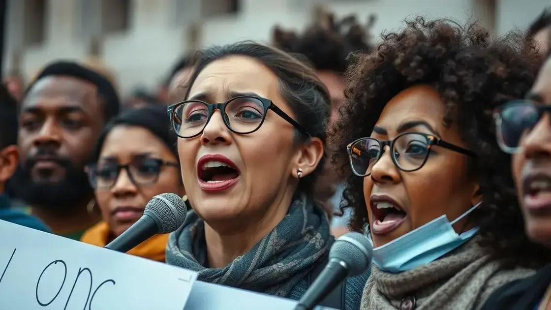 Voices from the protest: Real experiences