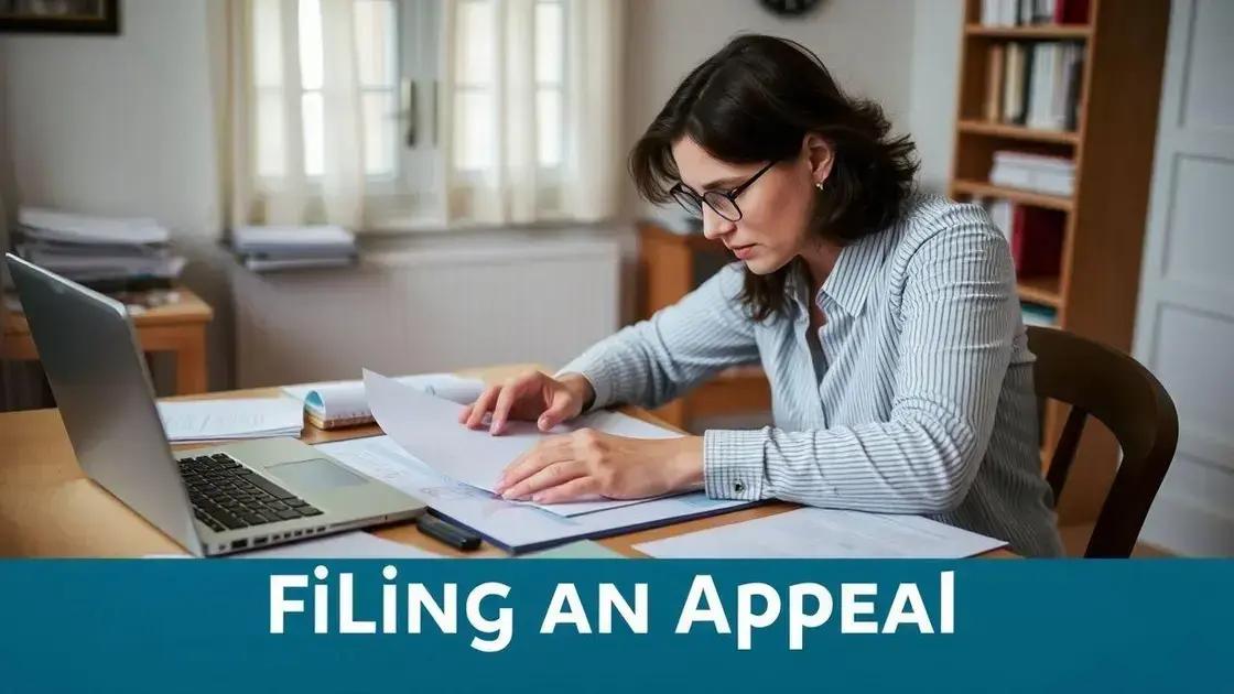 How to appeal an overpayment decision