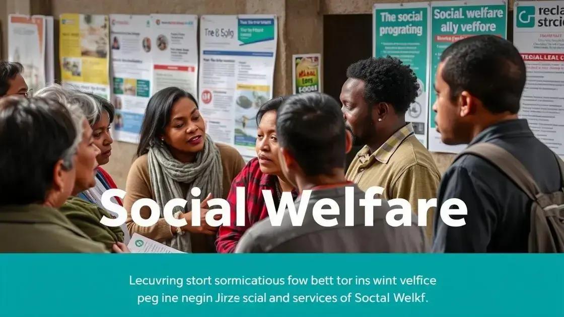 How social welfare news affects communities