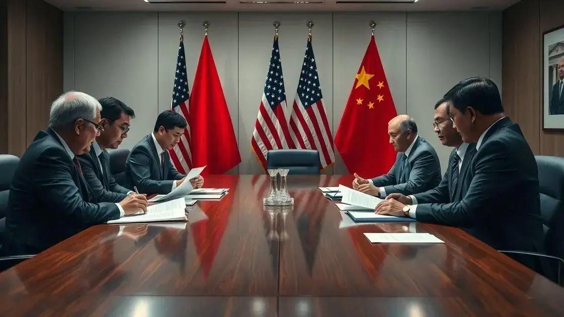 Recent developments in the negotiations
