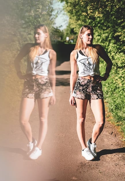 A split image showing a woman in athleisure outfits suitable for different settings. On one side, she's wearing leggings, a sports bra, and sneakers for a workout. On the other side, she's dressed in a blazer, tailored joggers, and loafers for a casual office look.