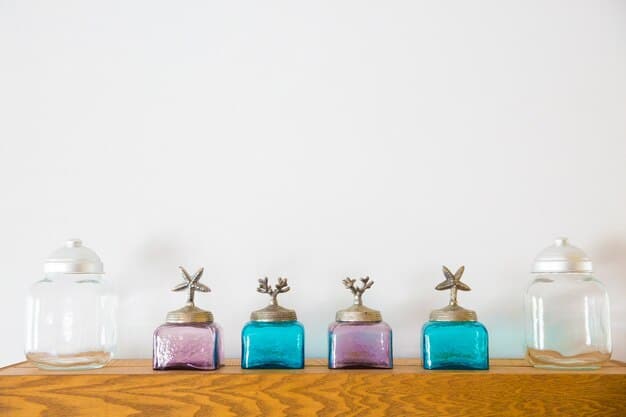 A close-up shot of various perfume bottles, each representing a different fragrance family, such as floral, oriental, woody, and fresh, with corresponding ingredients like roses, spices, woods, and citrus fruits.
