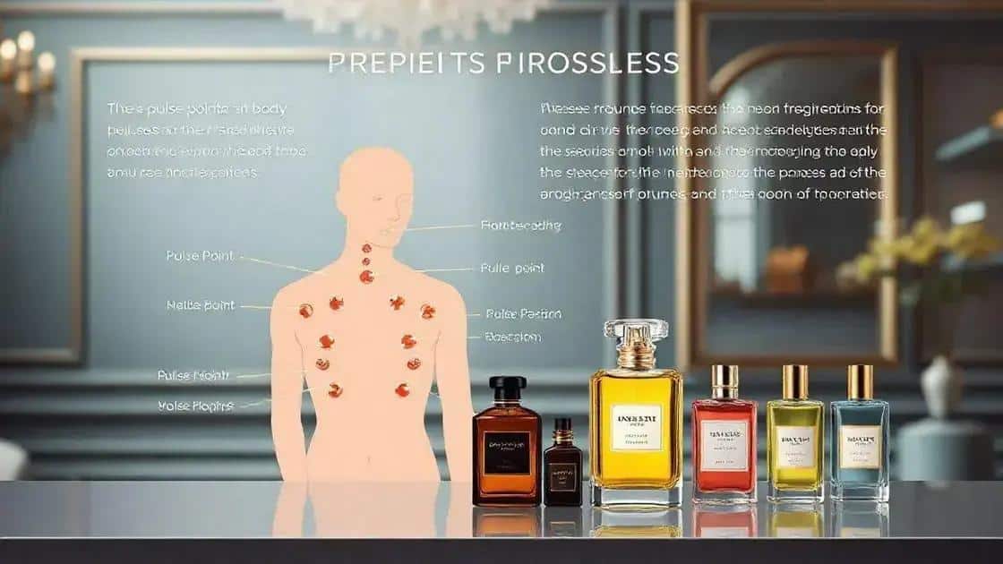 Best practices for applying fragrances