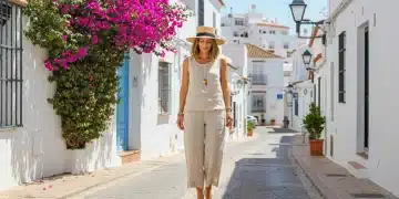 Effortless summer style in Spain with a versatile capsule wardrobe