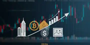 Diverse investment portfolio with alternative assets in 2026