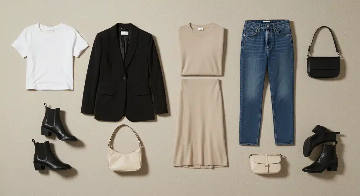 Seven essential clothing items for a versatile women's capsule wardrobe