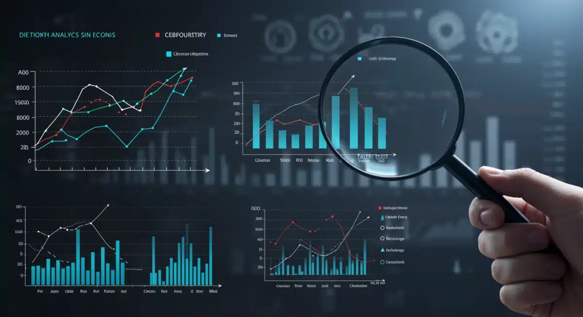 Data visualization showing growth in AI and green energy sectors with talent gaps
