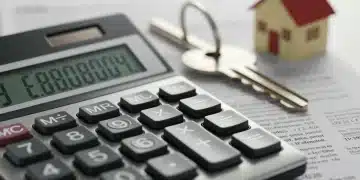 Calculator displaying significant tax savings for homeowners