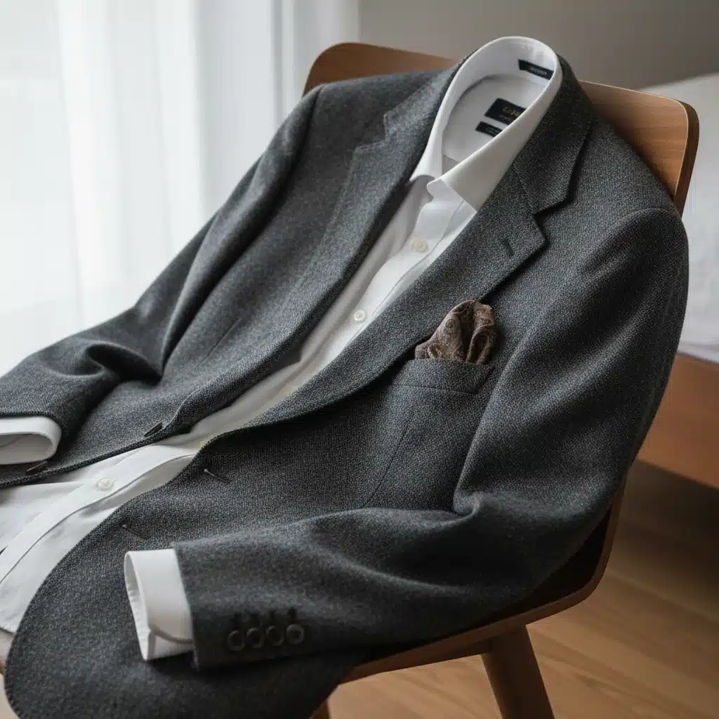 High-quality, durable blazer as a cornerstone of a 2026 capsule wardrobe.