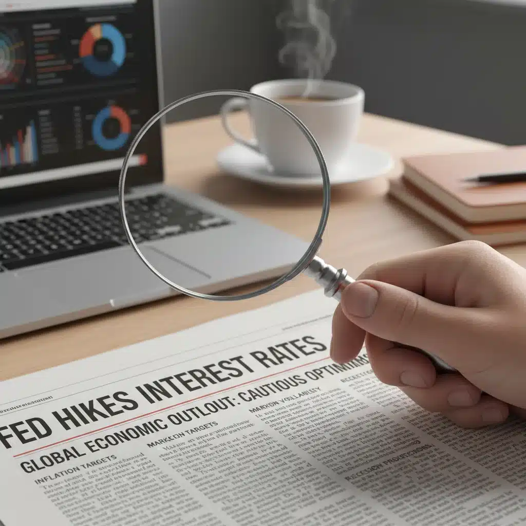 Investor analyzing economic forecasts and interest rate trends for bond market decisions