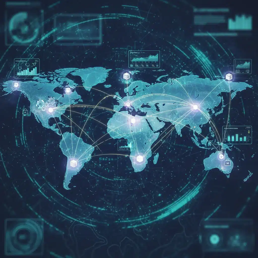AI optimizing global fashion supply chain network