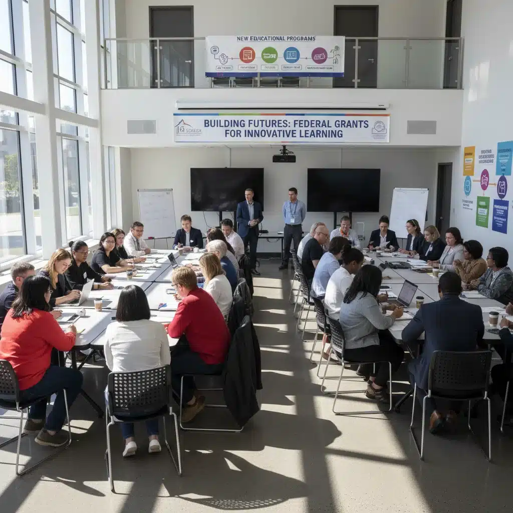 Community discussion on implementing new education programs with federal funding