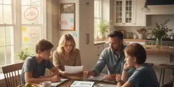 Family reviewing 2026 federal benefits updates on a tablet