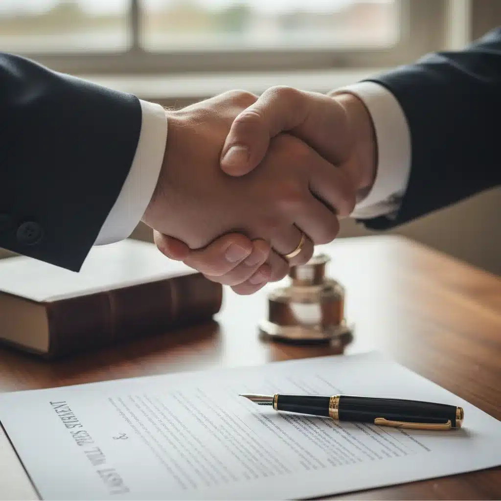 Signing a will and trust document