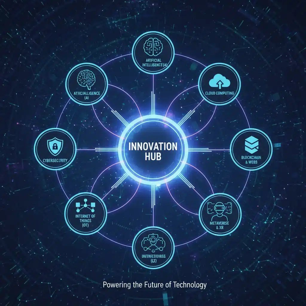 Interconnected technologies driving innovation and market growth.