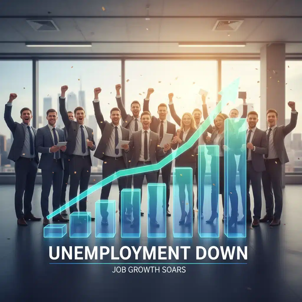 Unemployment Rate Drops: Economic Boom Ahead?
